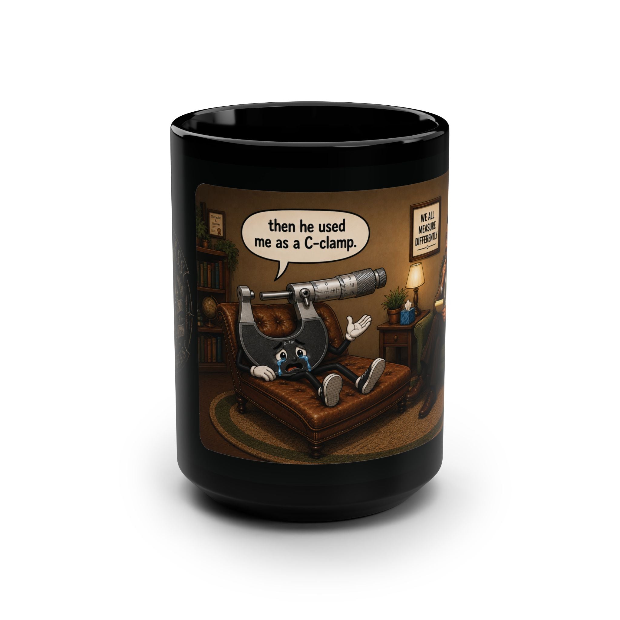 Mic Goes to Therapy Mug.