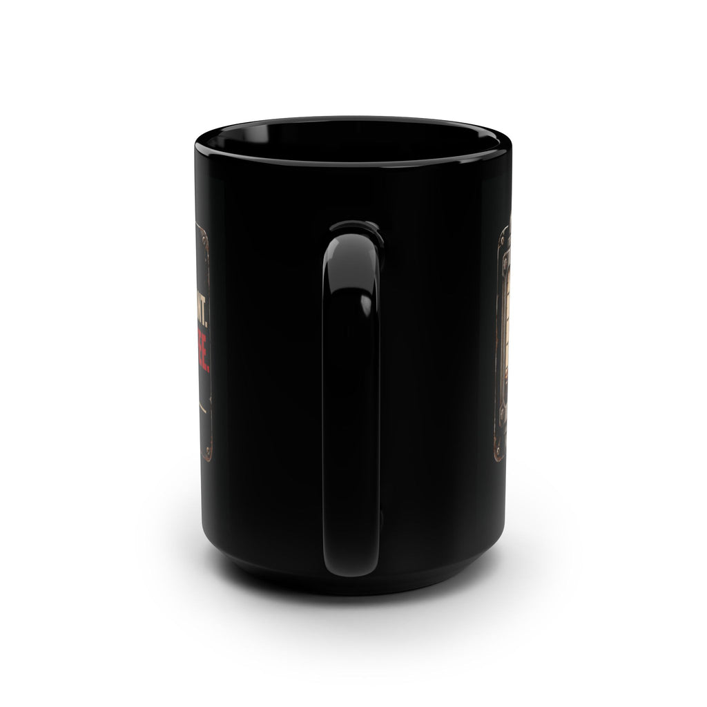 Low Coolant Add Coffee Machinist Mug – Black 15 oz