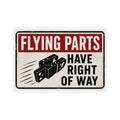 Flying parts have right of way Magnets