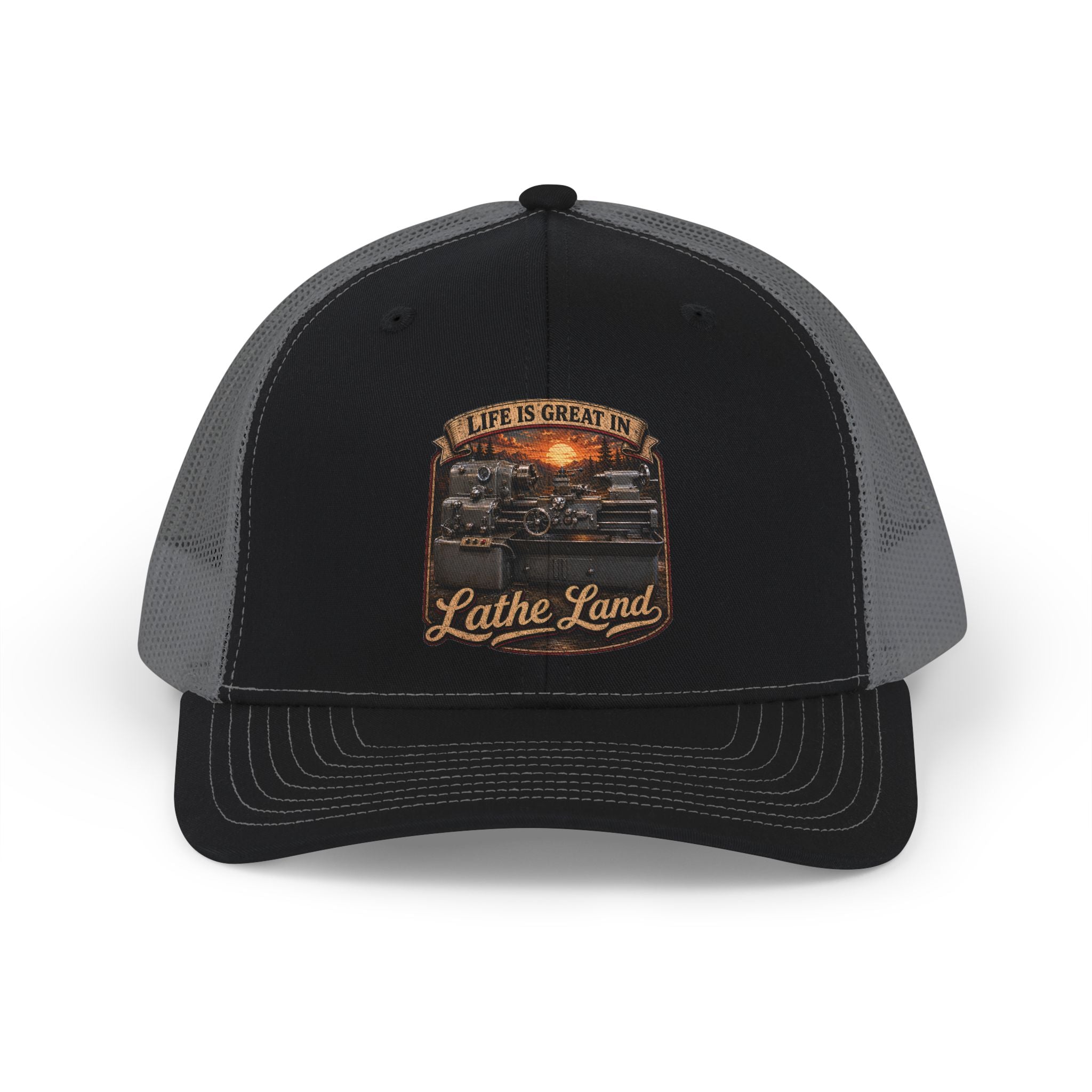 Life is Great in Lathe Land!- Trucker cap.