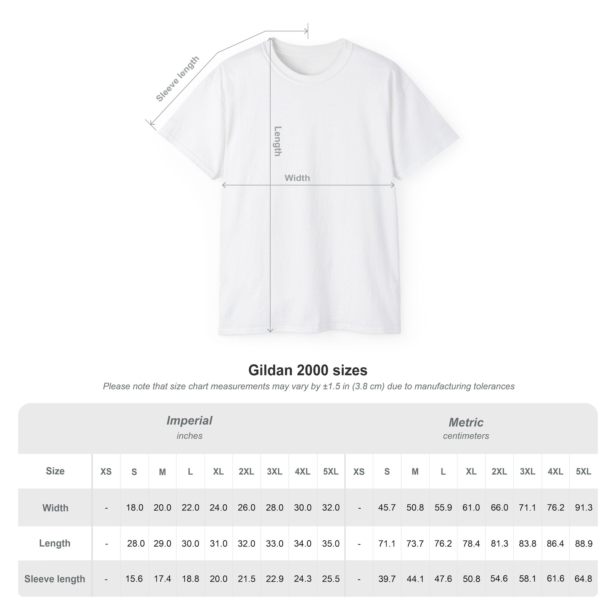 Size-chart 