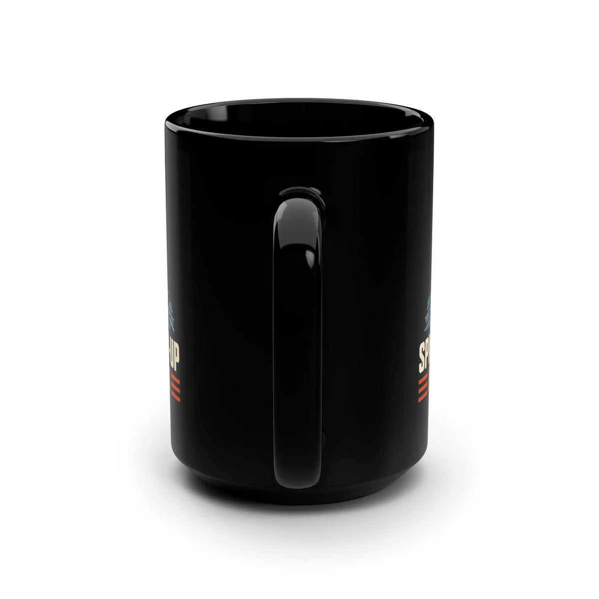 Spindle Warm-Up in Progress CNC Mug – Black 15 oz