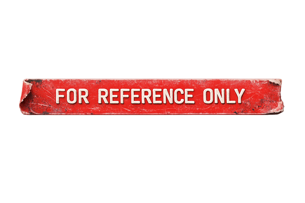 For Reference Only- Mug 15 oz